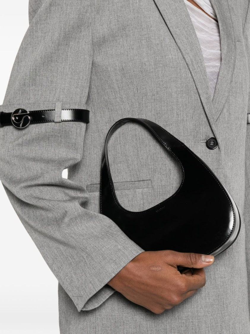 Coperni Calf Leather Top Handle Handbag With Silver-Tone Hardware