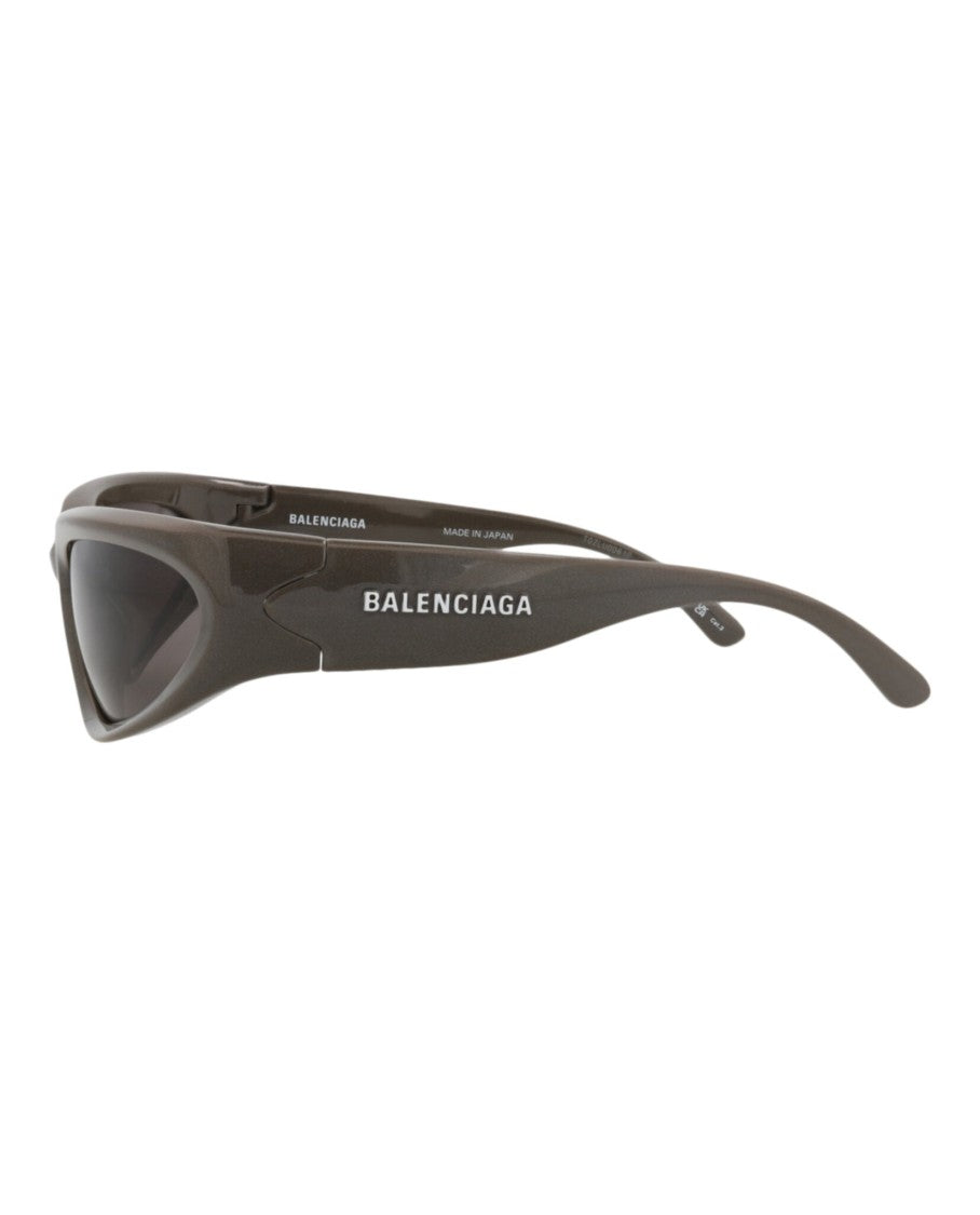 Balenciaga Shield-Frame Sunglasses In Bio Injection Material