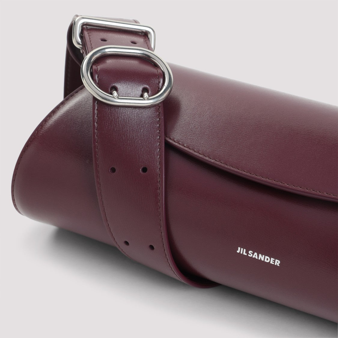 Jil Sander Cannolo Sm Orchid Calf Leather Handbag