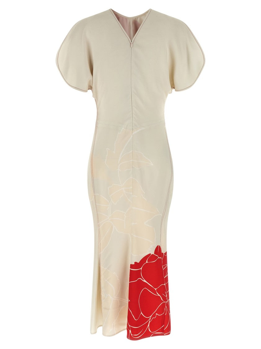 Victoria Beckham 'Gathered Waist' Dress