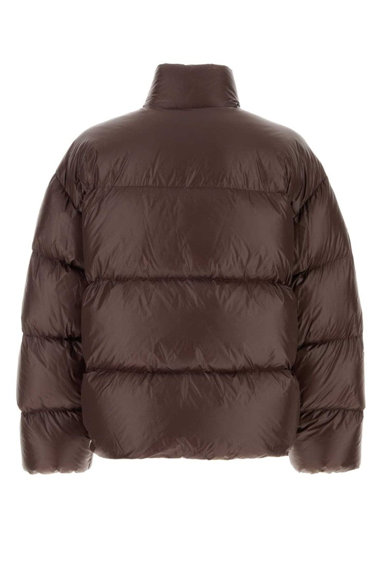Jil Sander Chocolate Nylon Down Jacket