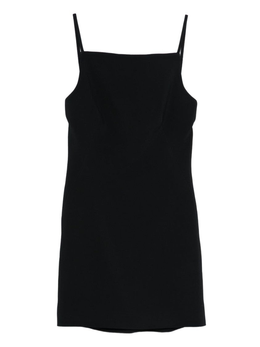 Givenchy Black Silk And Nylon Evening Dress