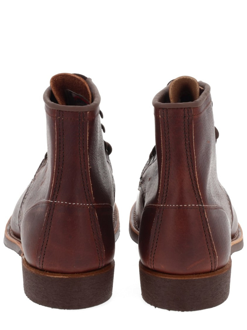 Red Wing Ankle-Height Boot In Briar Oil Slick Finish