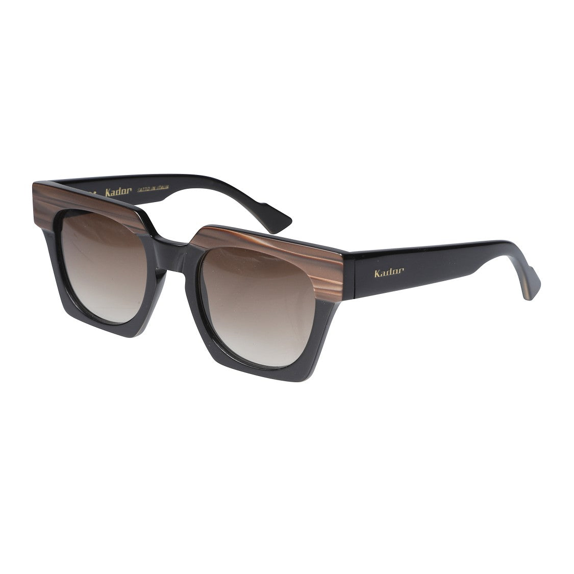 Kador Portofino Bold Square Frame Sunglasses With Gradient Lenses
