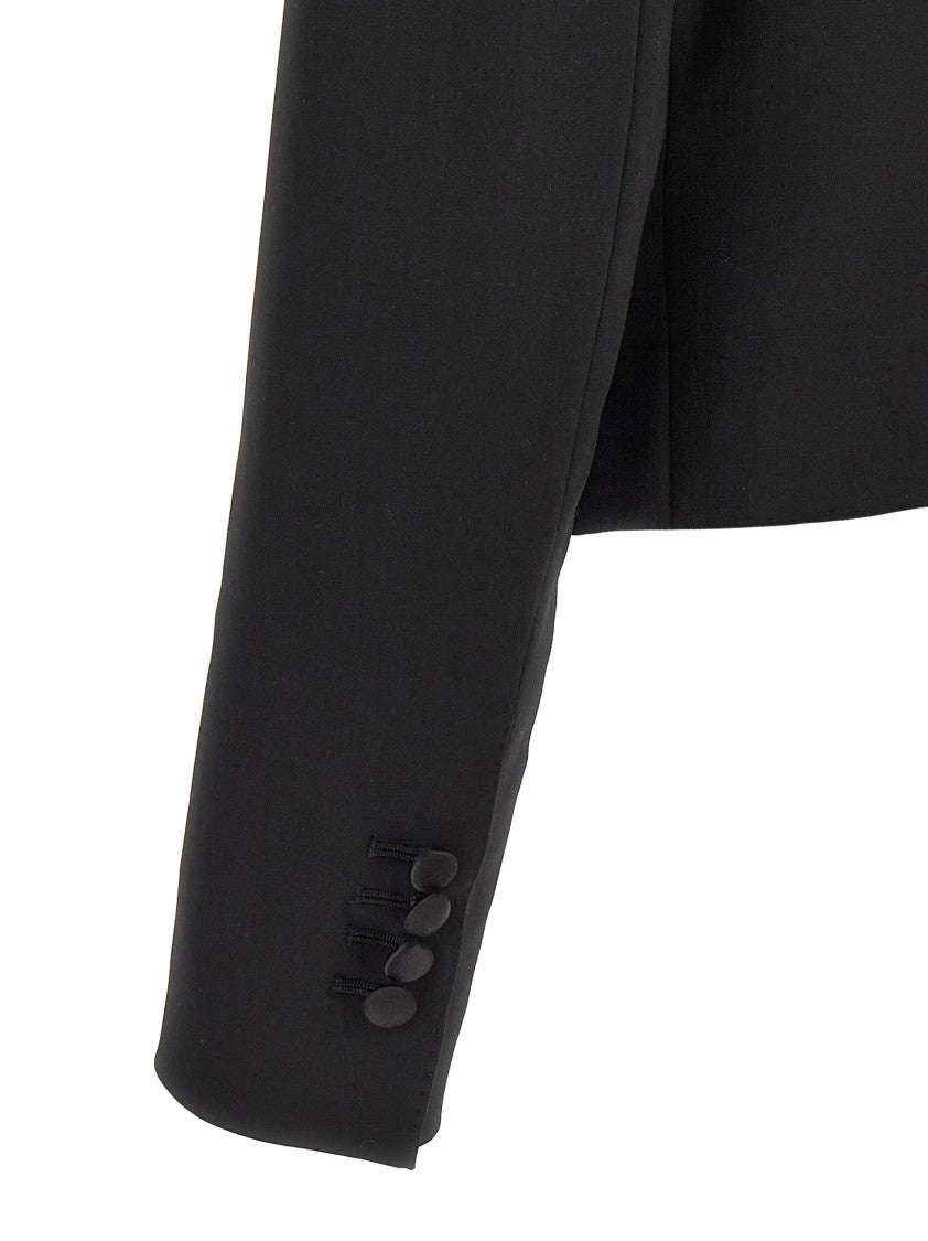 Dolce & Gabbana Tuxedo' Crop Blazer