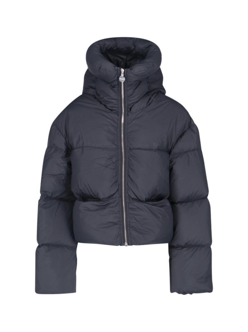 Ienki Ienki "Kenny" Black Nylon Down Jacket
