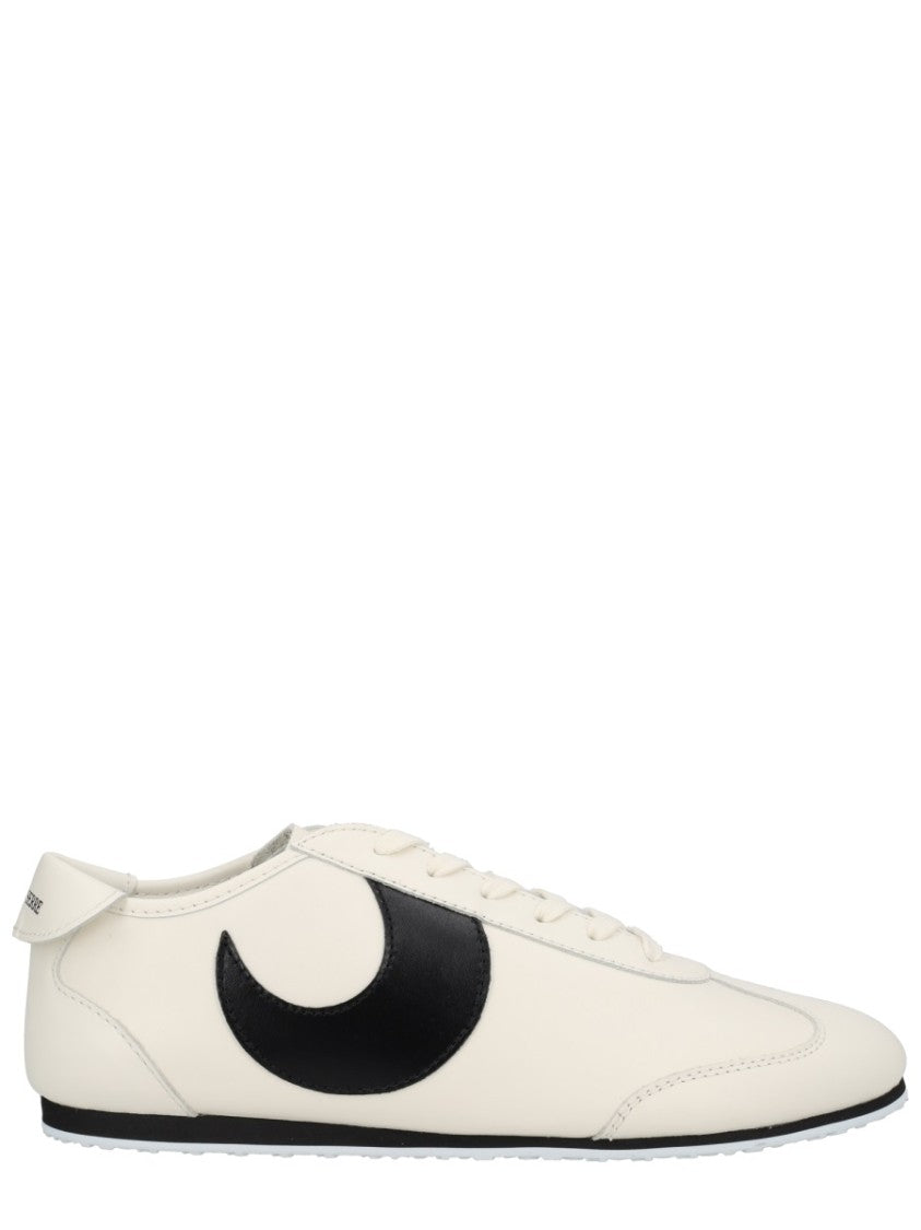 Marine Serre Off-White Astra Crescent Accent Sneakers