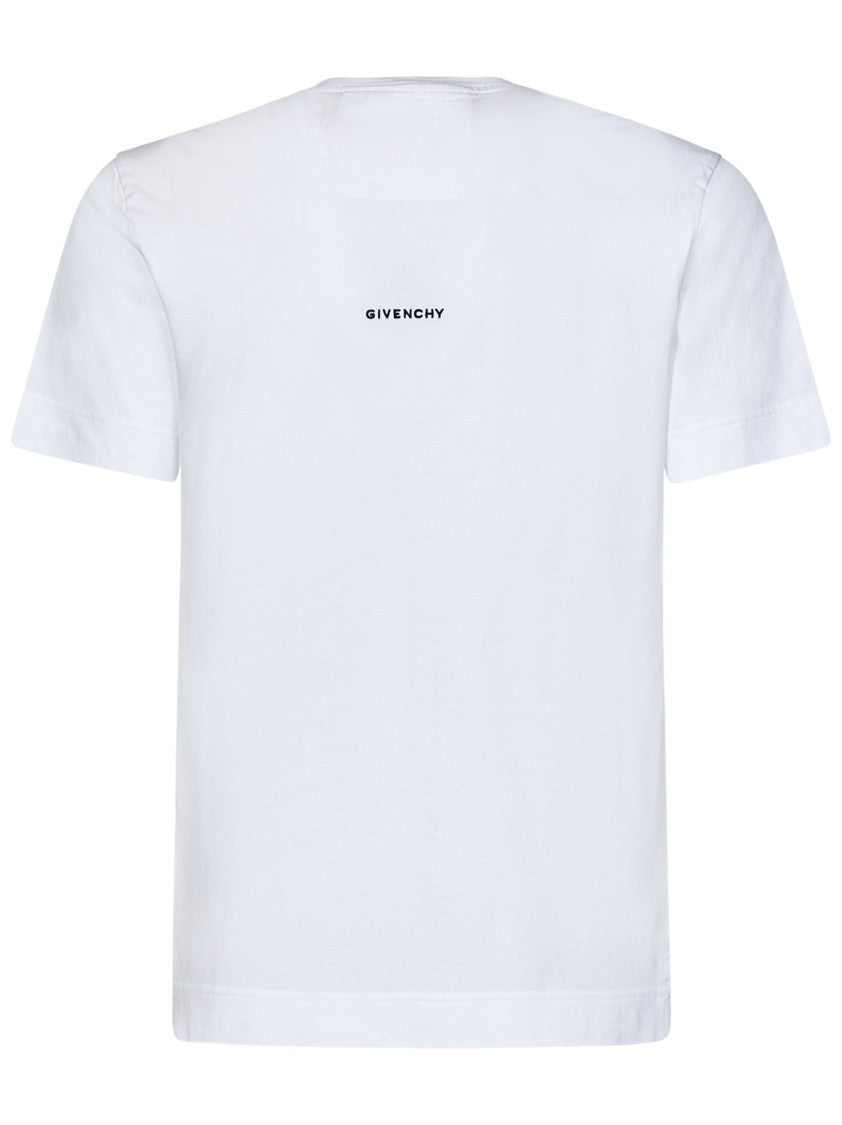 Givenchy Embroidered Cotton Jersey T-Shirt