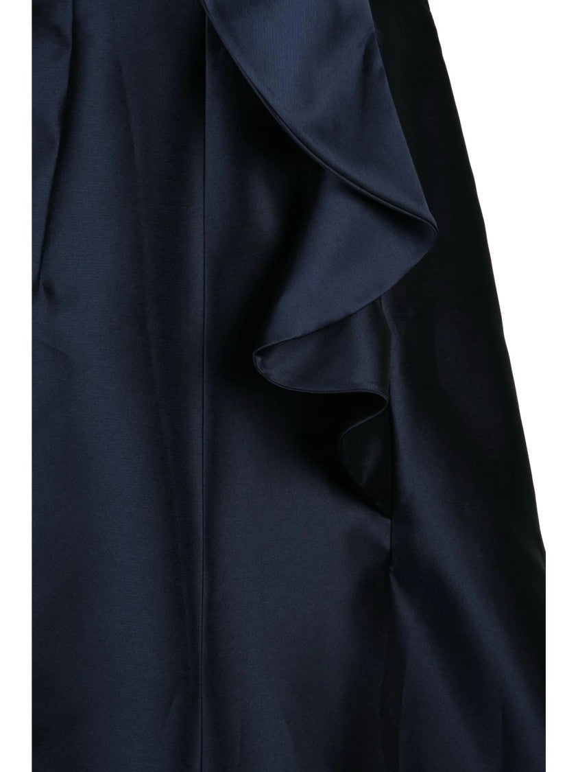 Alberta Ferretti Multicolor Polyester Silk Women Long Dress