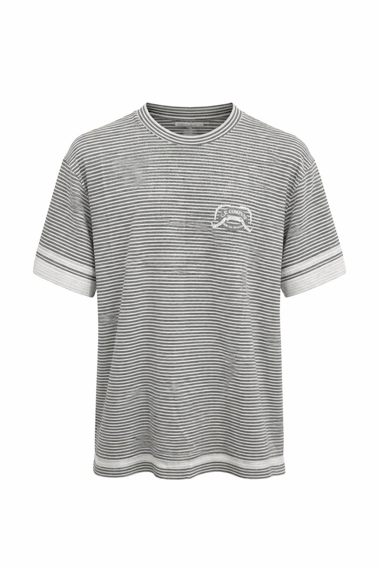 C.P. Company Logo Print Crew Neck T-Shirt