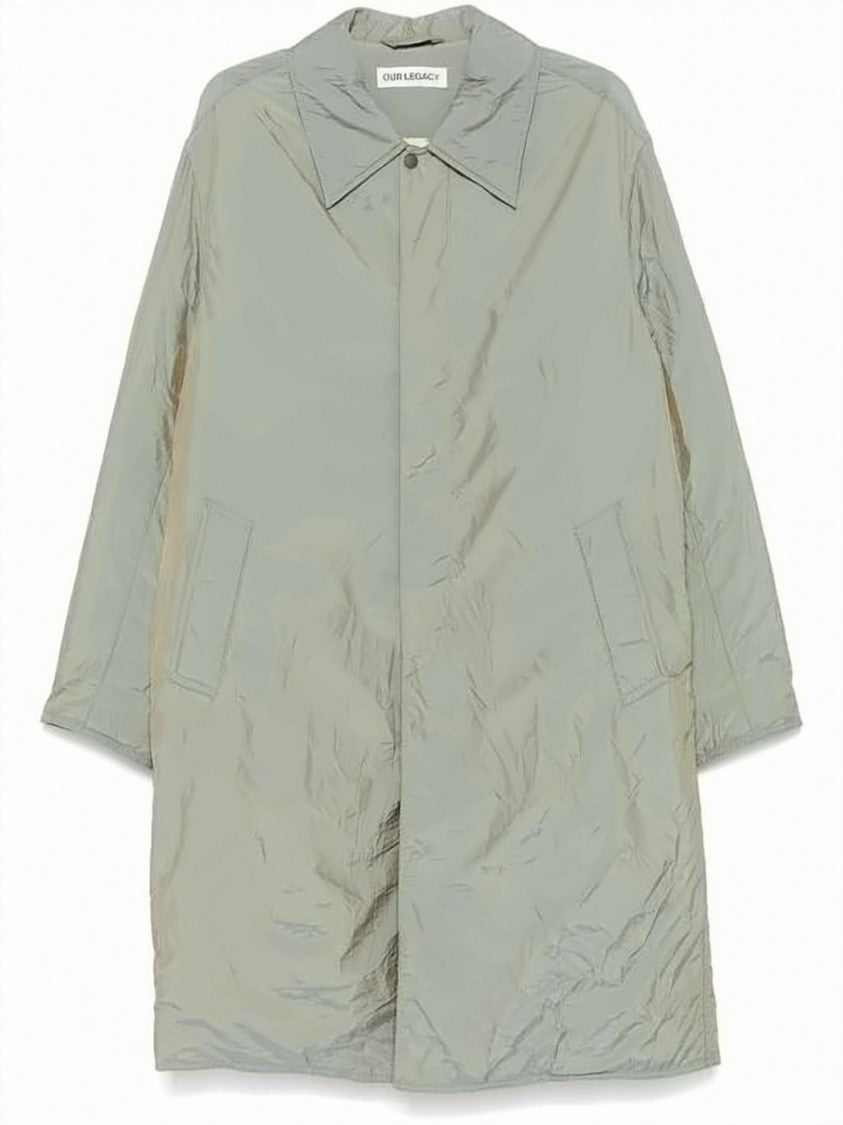 Our Legacy Long Lightweight Coat With Classic Collar