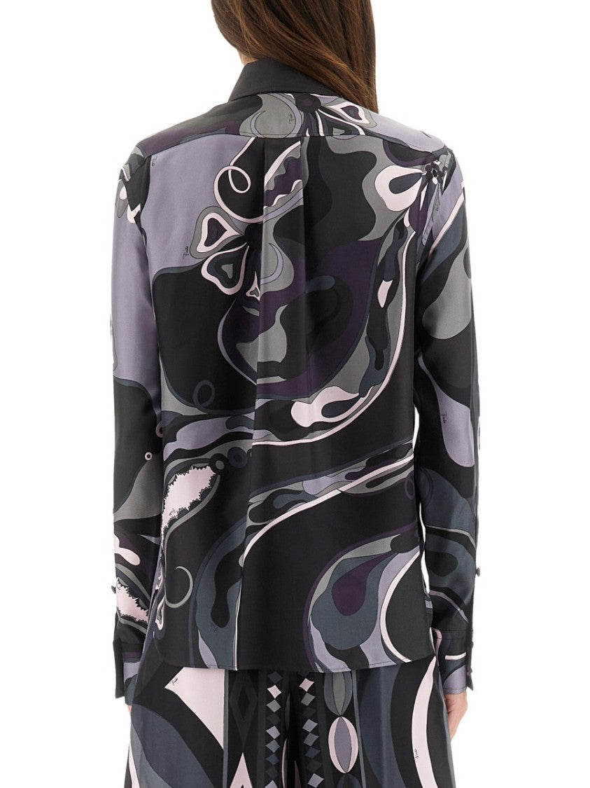 Pucci Orchid Print Shirt