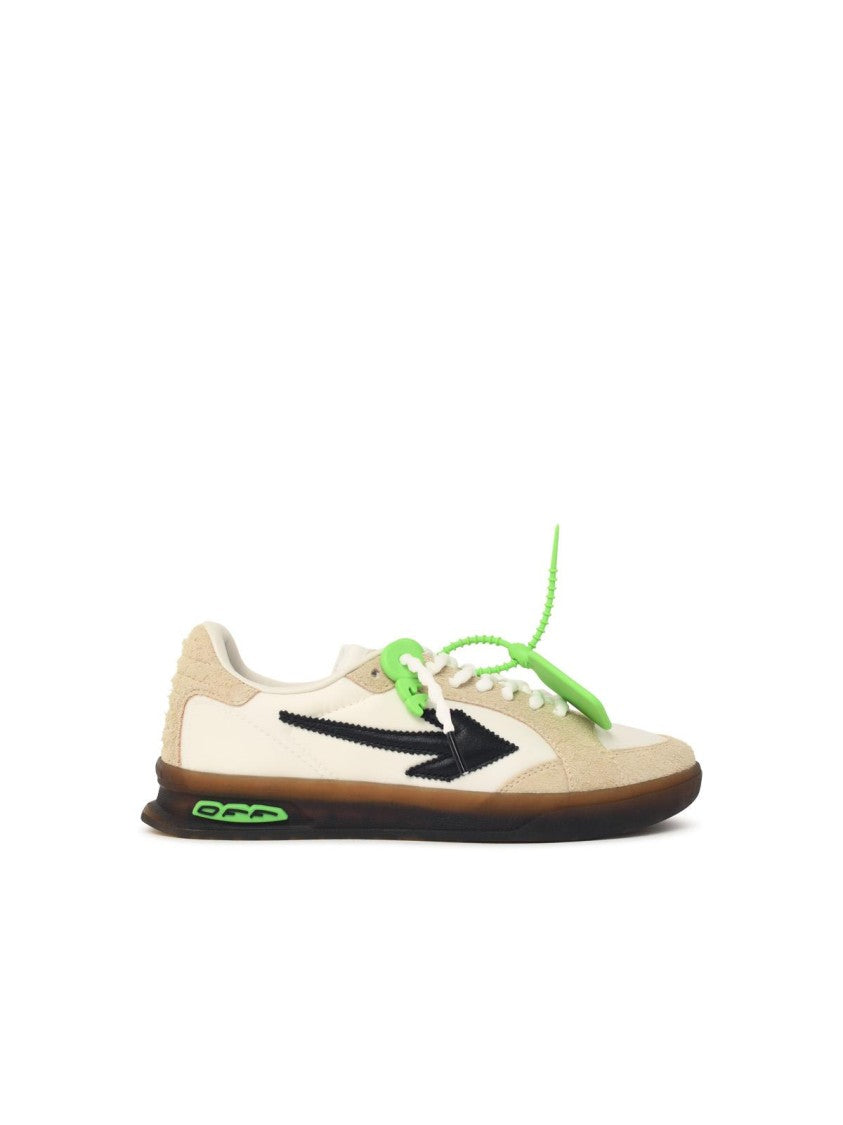 Off-White 'End Of Play' White Suede Sneakers