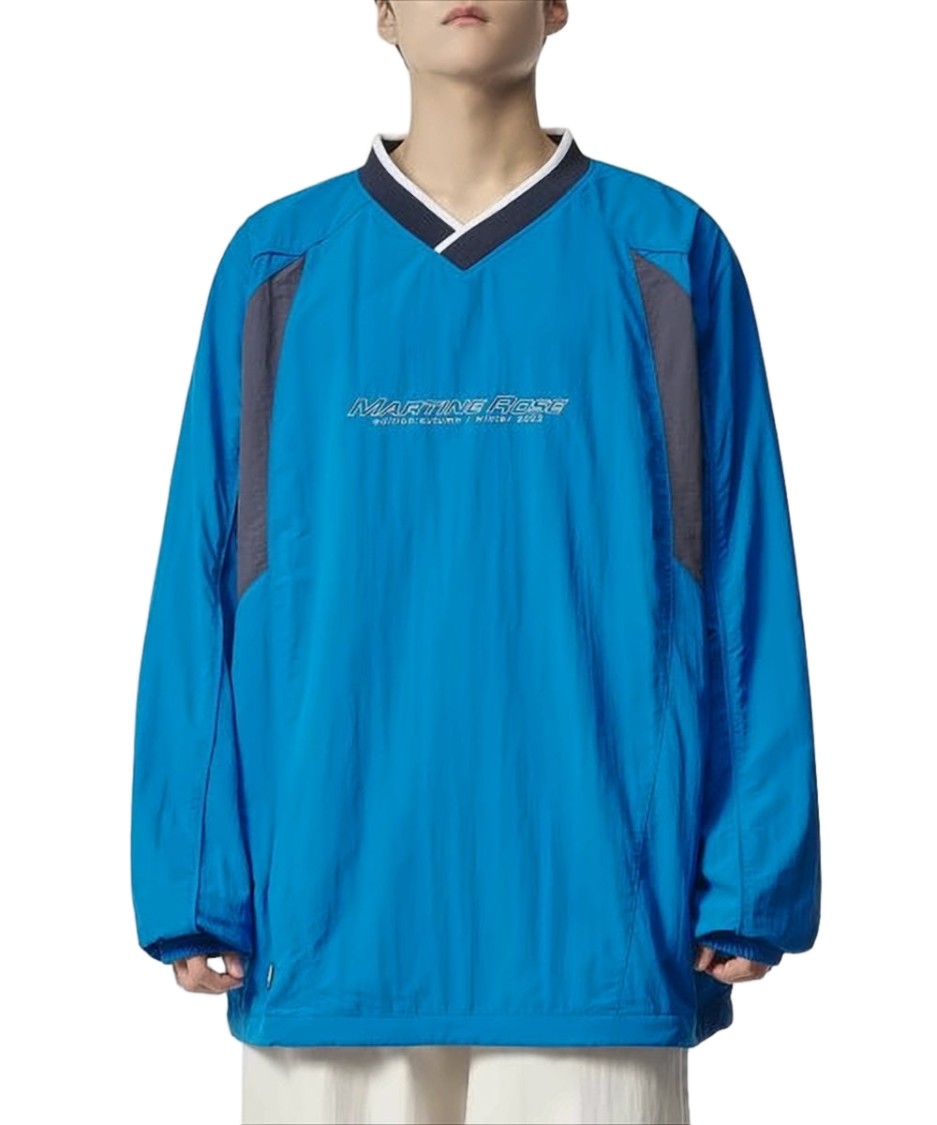 Martine Rose Long-Sleeve Activewear Top With Contrasting Panels