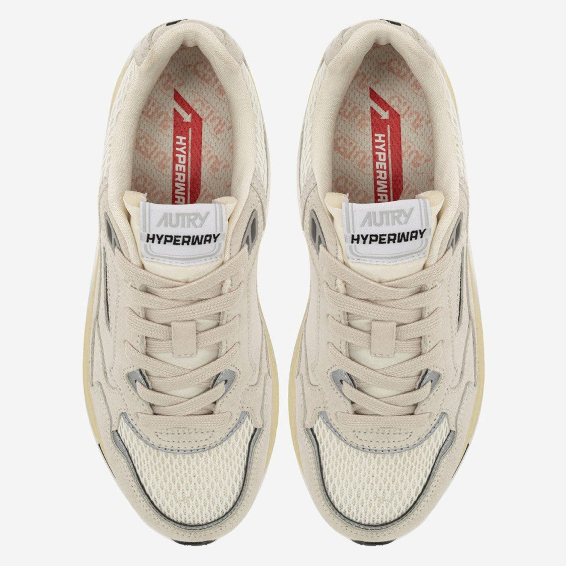 Autry Leather And Mesh Hyperway Sneakers