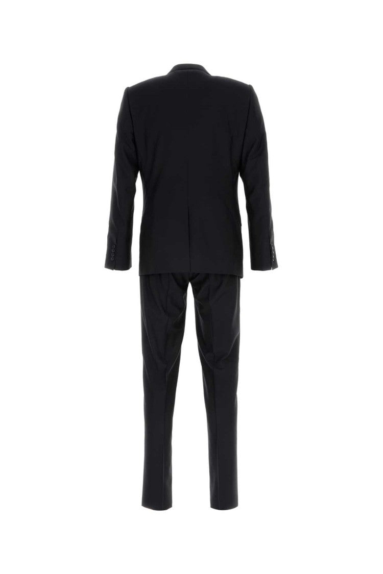 Dolce & Gabbana Midnight Blue Wool Blend Suit