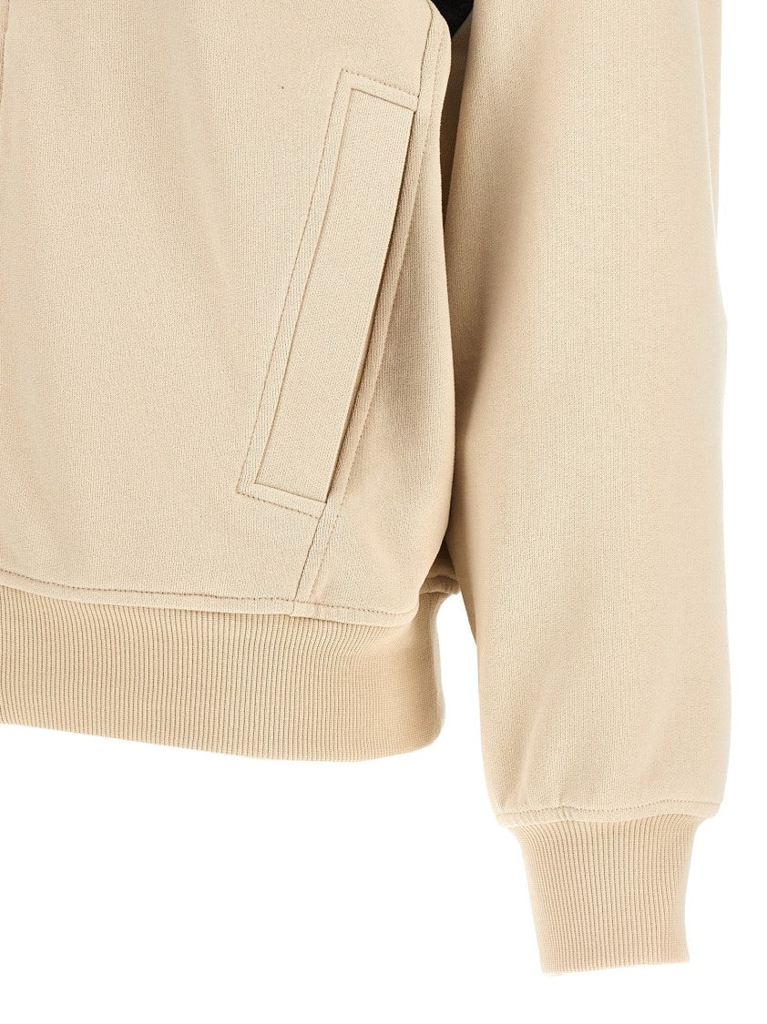 Brunello Cucinelli Hoodie With Contrast Inserts