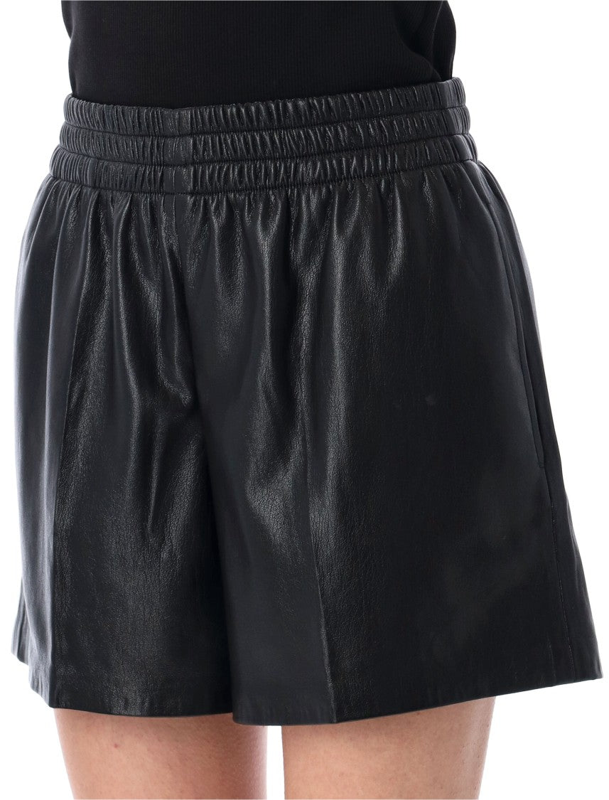 Anine Bing Kam Short Vegan Leather