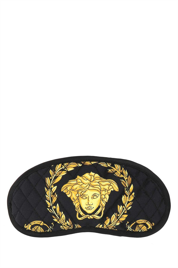 Versace Printed Silk Eye Mask