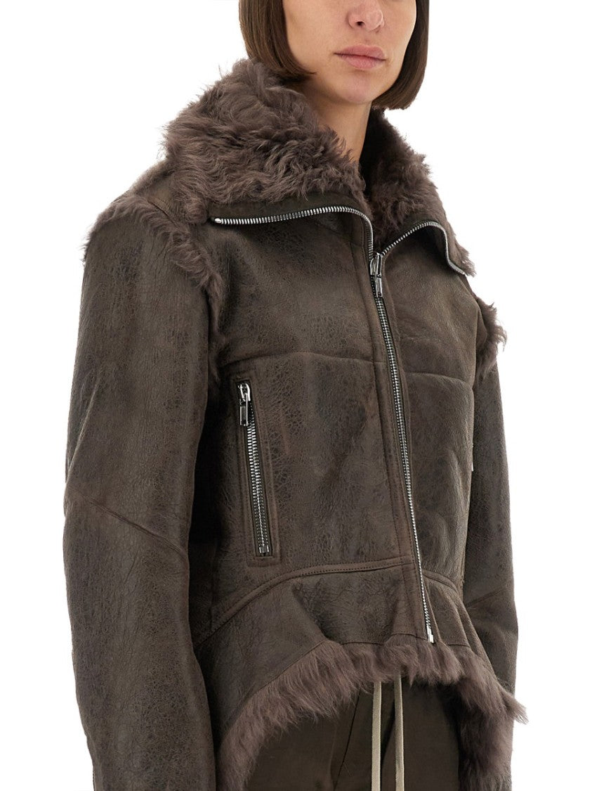 Rick Owens "Exploder Jkt" Sheepskin Jacket