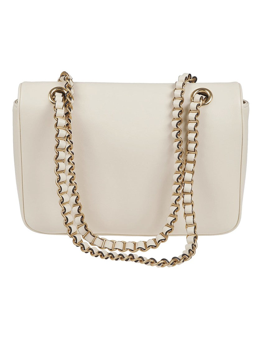 Valentino Garavani Medium White Nappa Leather Djuna Bag