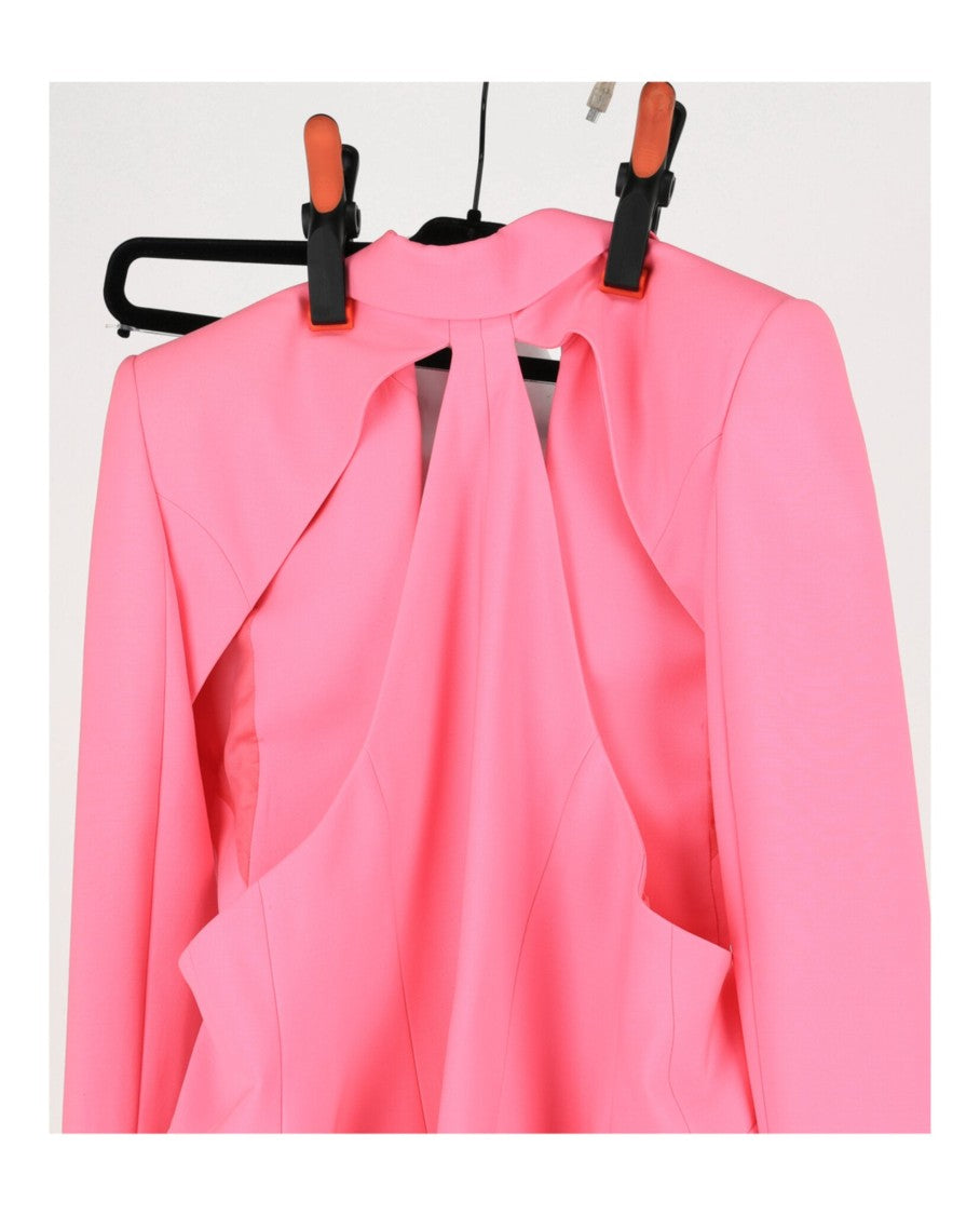 Alexander Mcqueen Slashed Single-Breasted Blazer