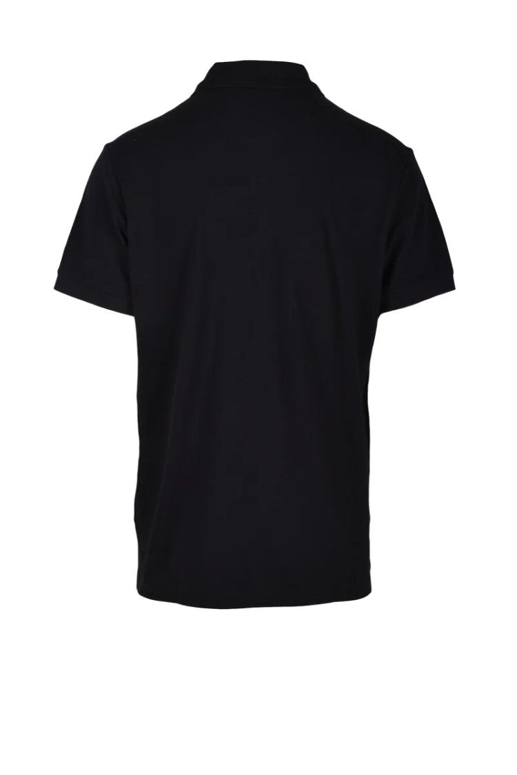 Versace Jeans Couture Black Cotton Polo