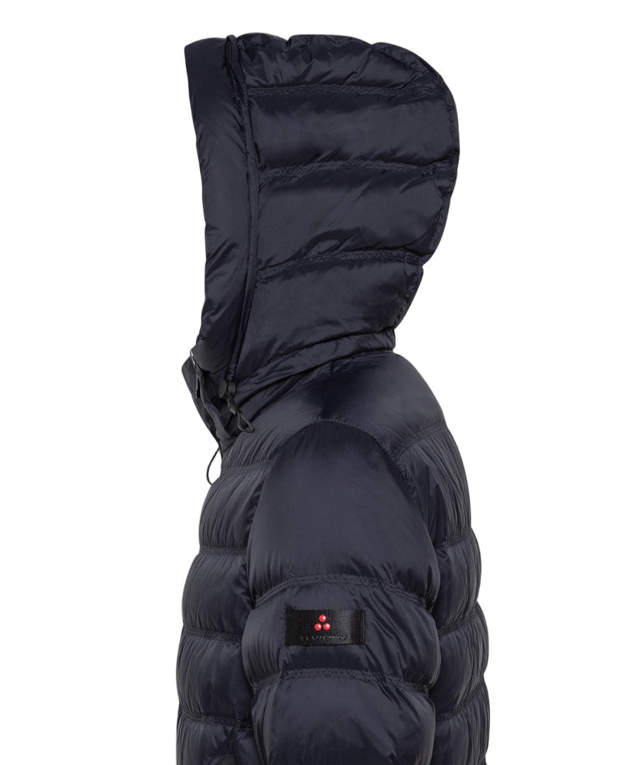 Peuterey Beige Water-Resistant Nylon Hooded Jacket