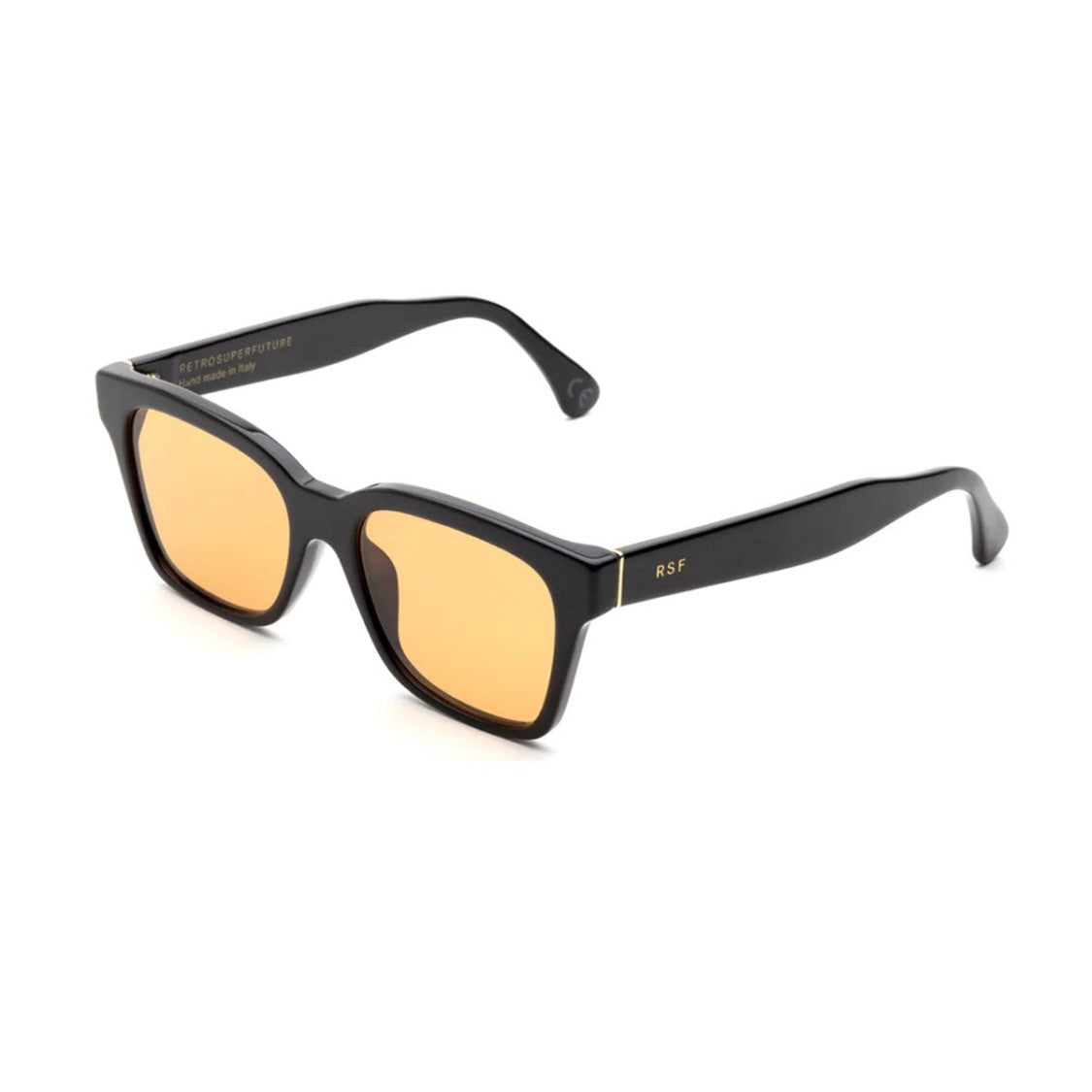 Retrosuperfuture Black America Acetate Square Sunglasses