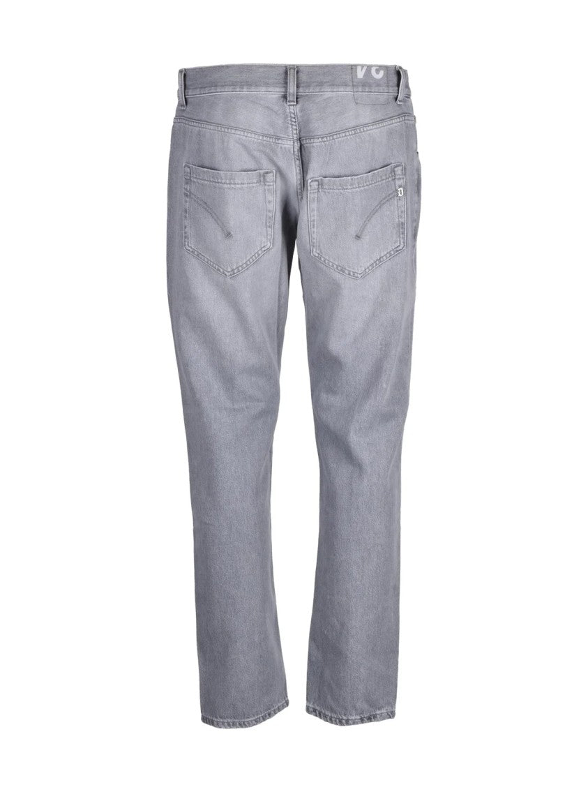 Dondup Grey Mius Cotton Jeans