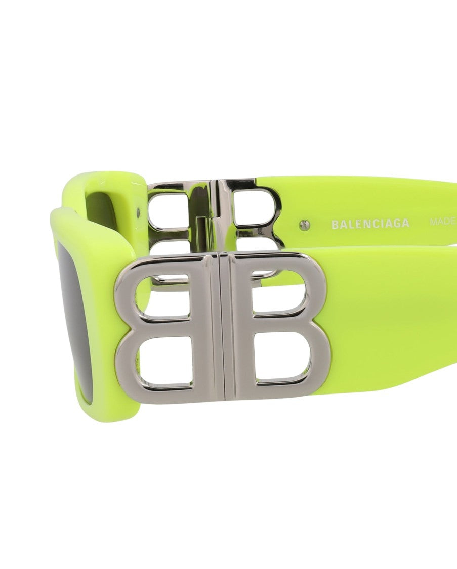 Balenciaga Square-Frame Acetate Sunglasses