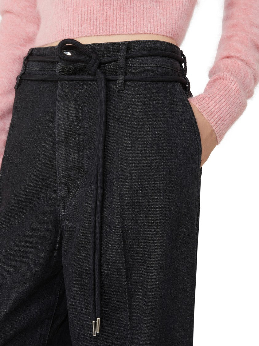 Max Mara Straight-Leg Tailored Trousers With Structured Waistband