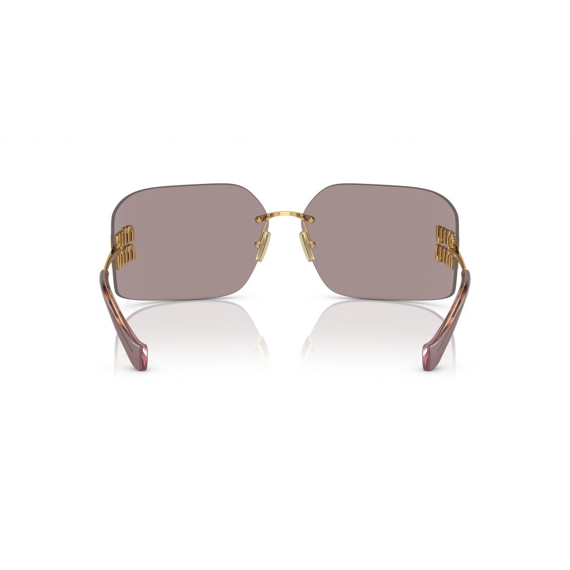 Miu Miu 0Mu 54Ys Rimless Sunglasses