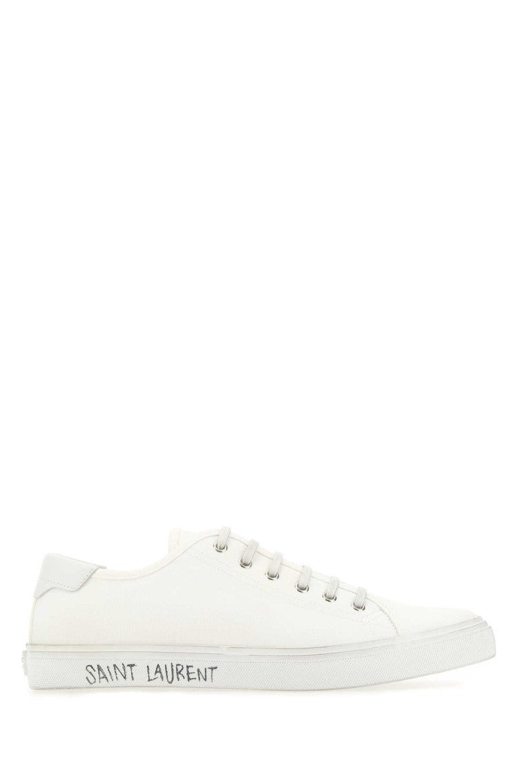 Saint Laurent Low-Top Sneakers With Lace-Up Closure And Subtle Logo