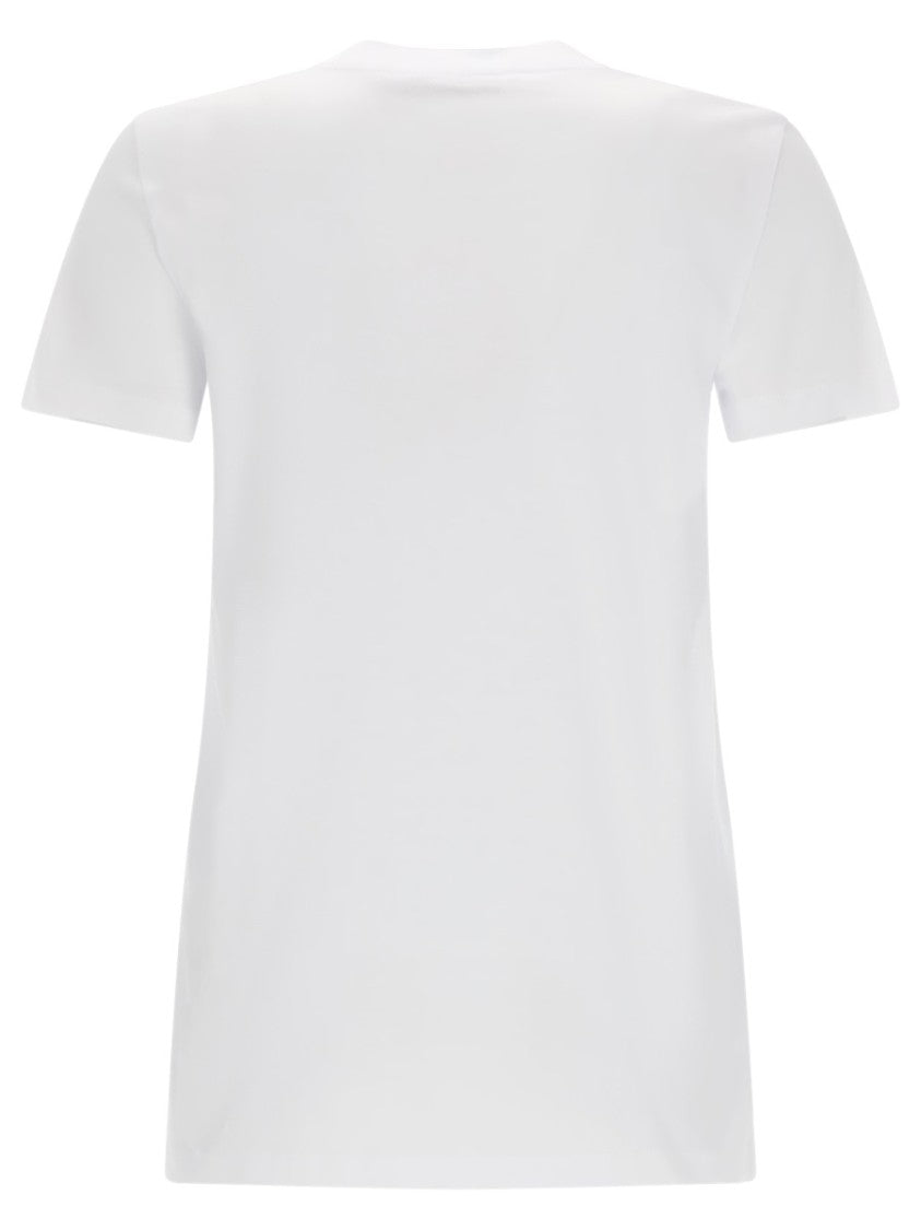 Max Mara Spadino Graphic Print Vintage Cotton T-Shirt