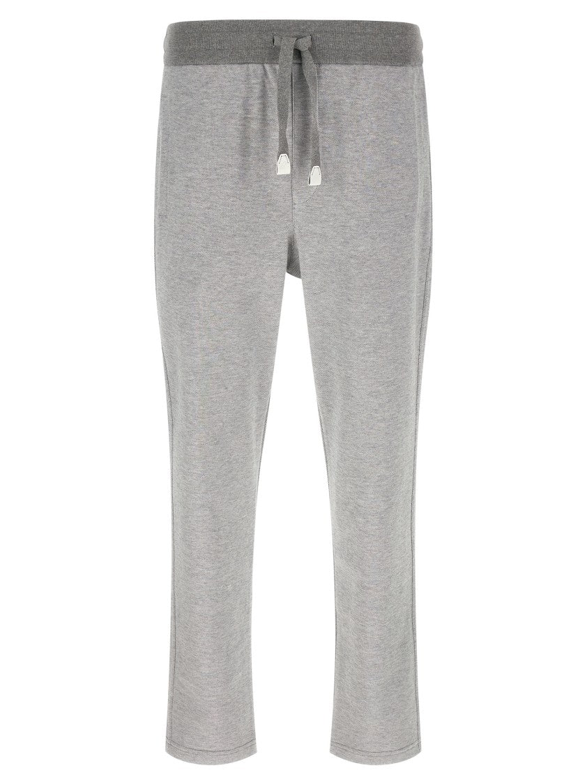 Brioni Piqué Cotton Joggers