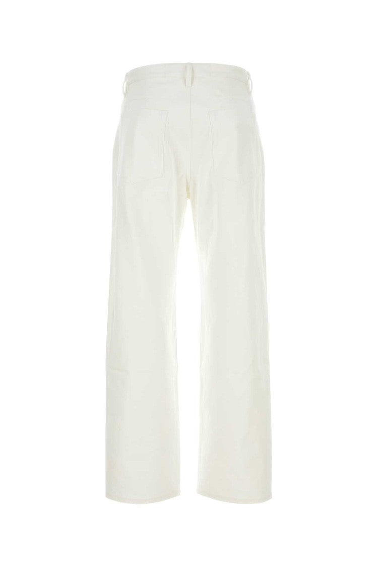 Jil Sander White Denim Jeans