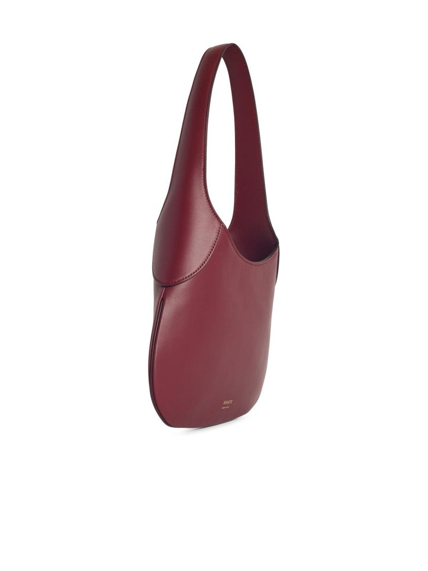 Khaite 'Joan' 'Oxblood' Small Burgundy Leather Bag