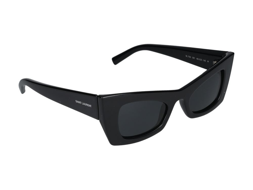 Saint Laurent Sunglasses Saint Laurent Sl 702 001 Black Black Black 49/23/145