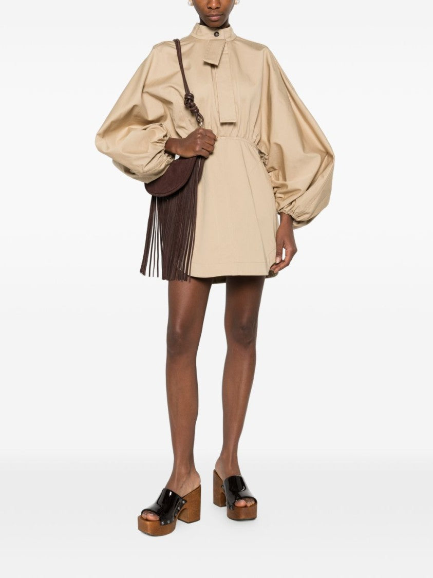 Zimmermann Mini Dress With Balloon Sleeves