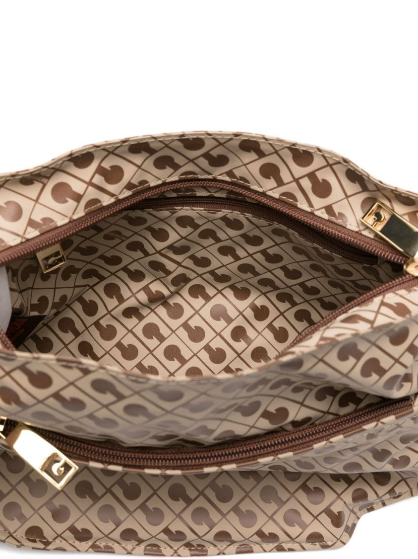 Gherardini Shoulder Bag With Geometric Pattern