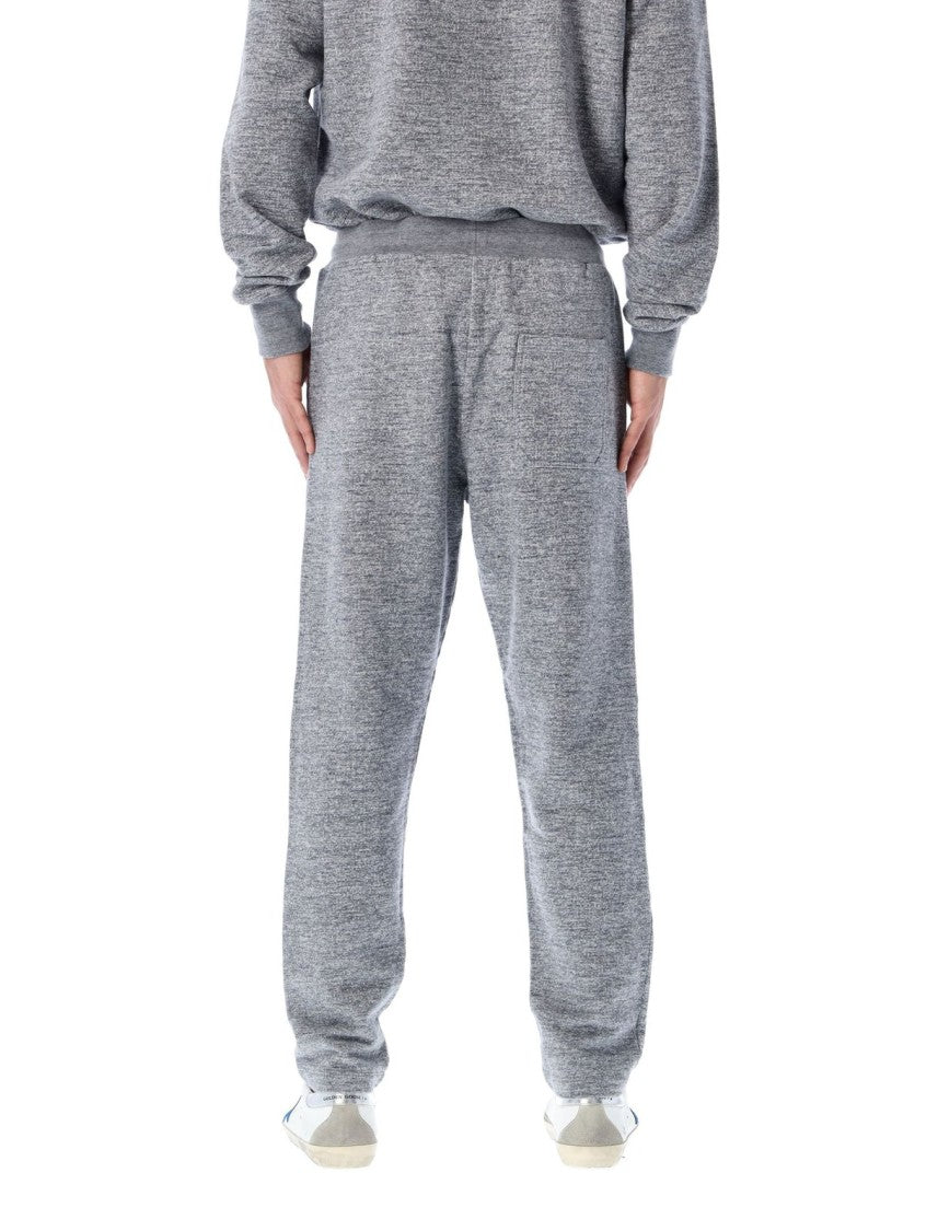 Golden Goose Heathered Grey Relaxed Fit Jogger Pants