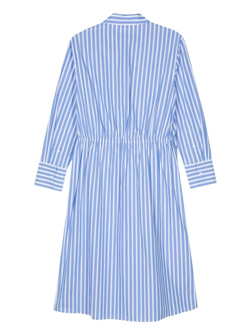 Tommy Hilfiger Md Blouson Ls Midi Shirt Dress