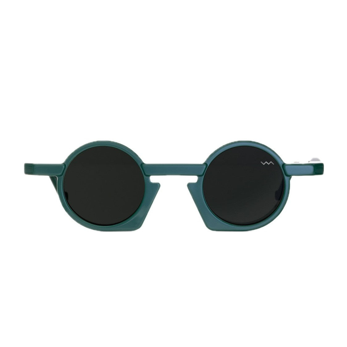 Vava Green Bl0043 Black Label Bio-Acetate Round Sunglasses