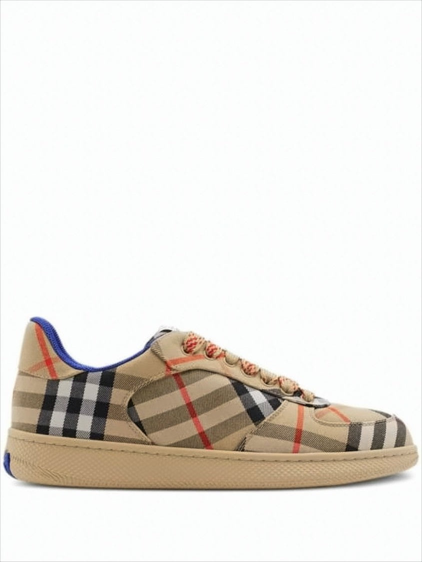Burberry Low-Top Sneakers With Classic Check Pattern