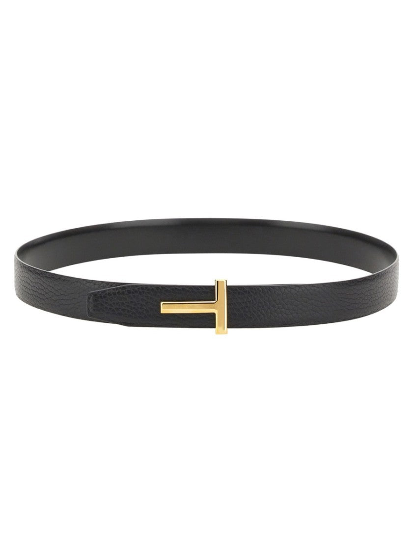 Tom Ford Reversible T Line Belt