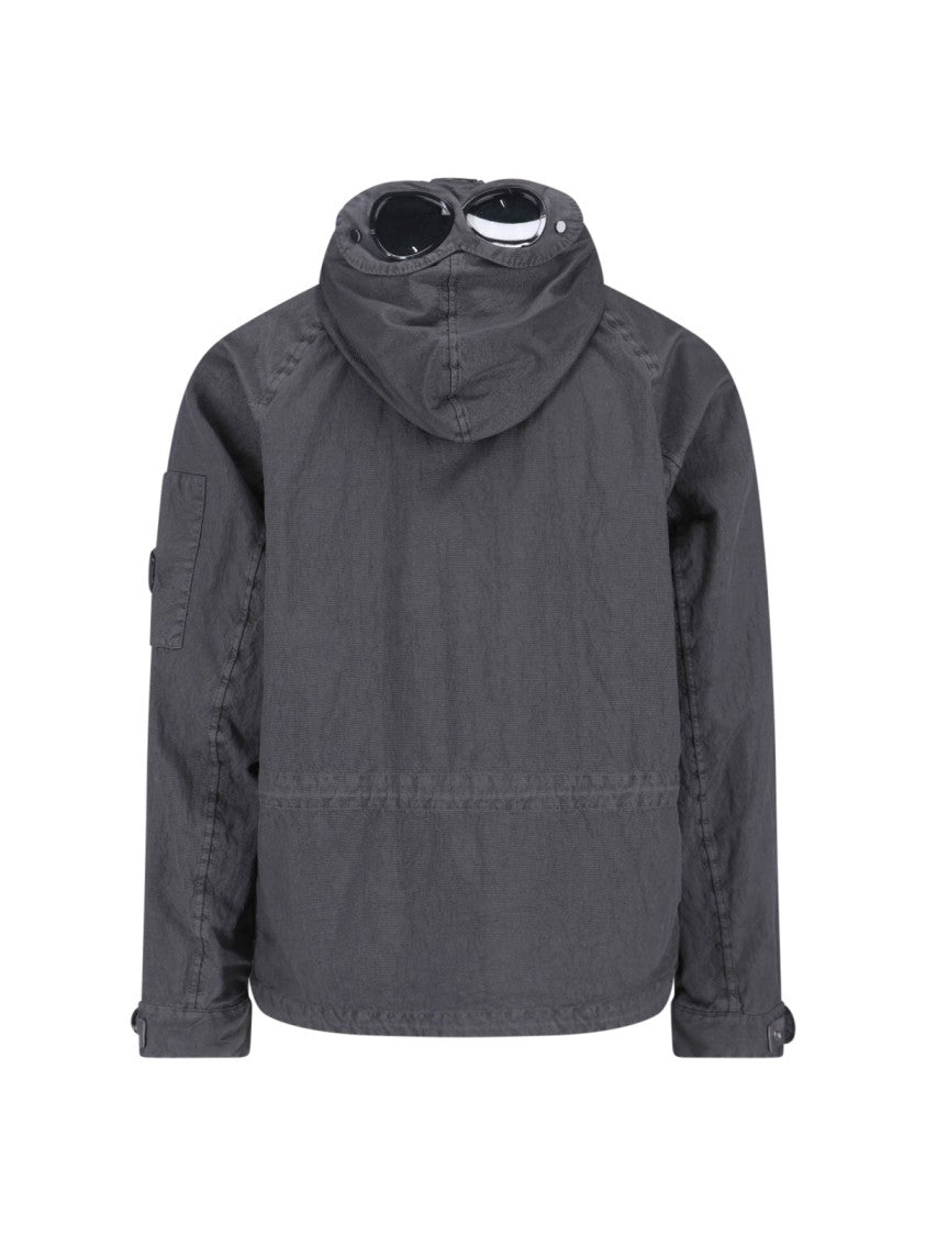 C.P. Company Grey Panama-R Goggle Jacket