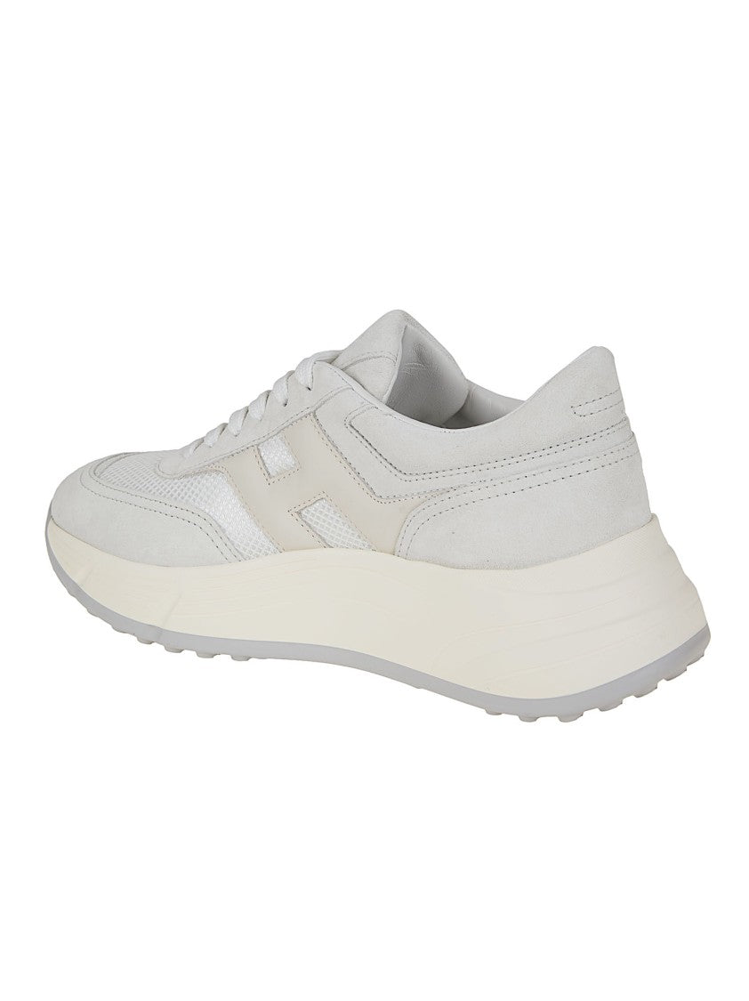 Hogan Hyperlight Suede And Technical Fabric Sneakers