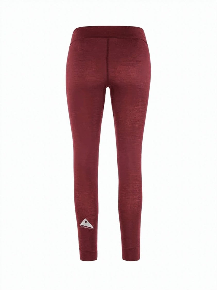 Klattermusen High-Waisted Slim Fit Activewear Leggings With Subtle Logo Accents