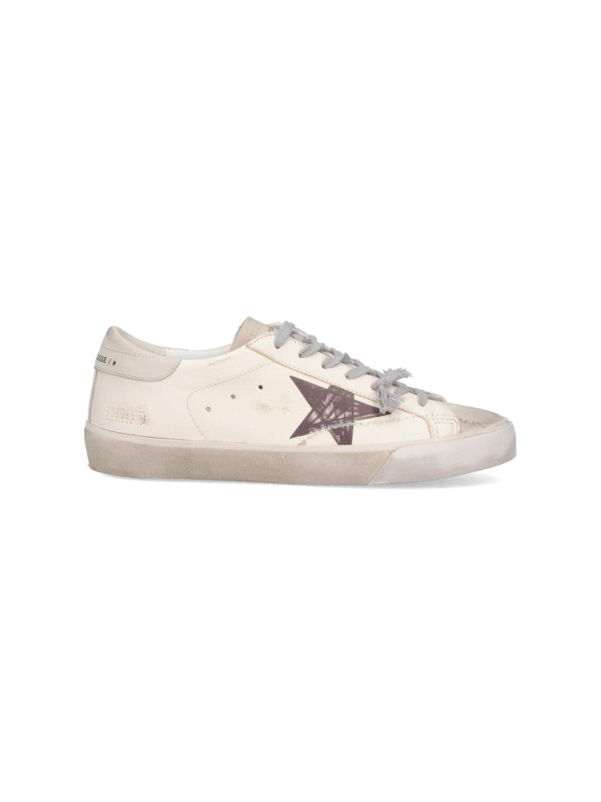 Golden Goose "Super-Star" Sneakers - White